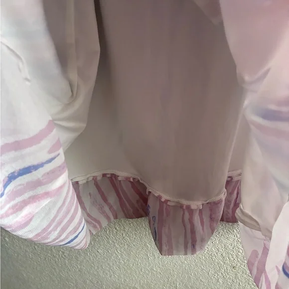 White House Black Market Backless Purple and Pink Dress S - Picture 11 of 12